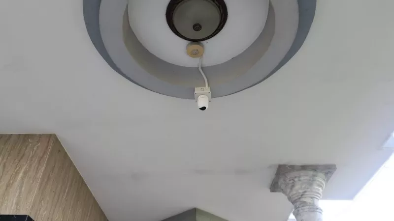 Quản lý công việc camera khu vực sảnh và cột trụ