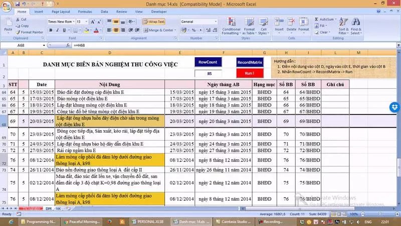 Excel khó theo dõi tiến độ đa nhóm khi công việc phát sinh liên tục