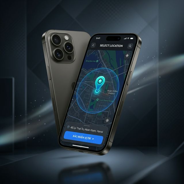 Quy trình Check-in GPS và gửi ảnh báo cáo hiện trường